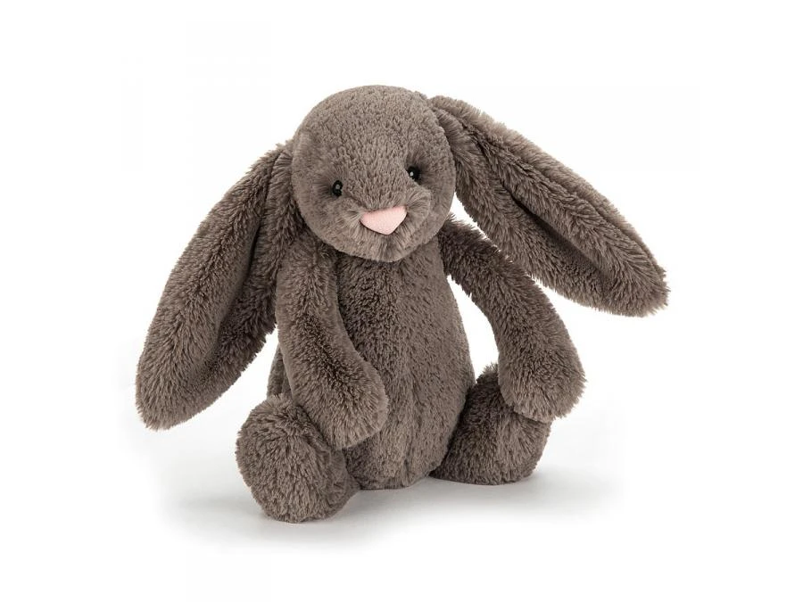 JELLYCAT BAS3BTR - Peluche Bashful Truffle Bunny Medium - L: 9 Cm X L : 12 Cm X H: 31 Cm 3 JELLYCAT BAS3BTR - Peluche Bashful Truffle Bunny Medium - L: 9 Cm X L : 12 Cm X H: 31 Cm