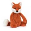 JELLYCAT BAS3FXC - Peluche Bashful Fox Cub Medium - L: 9 Cm X L : 12 Cm X H: 31 Cm