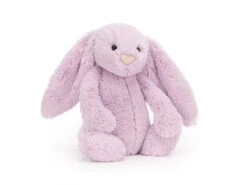 JELLYCAT BAS3HYUS - Peluche Bashful Lilac Bunny Medium - L: 9 Cm X L : 12 Cm X H: 31 Cm