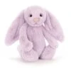 JELLYCAT BAS3HYUSN - Bashful Lilac Bunny Medium - L: 9 Cm X L: 12 Cm X H: 31 Cm