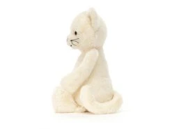 JELLYCAT BAS3KIT - Peluche Bashful Cream Kitten Medium - L: 9 Cm X L : 12 Cm X H: 31 Cm -Touslesprix jellycat bas3kit 1