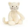 JELLYCAT BAS3KIT - Peluche Bashful Cream Kitten Medium - L: 9 Cm X L : 12 Cm X H: 31 Cm