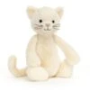 JELLYCAT BAS3KITN - Bashful Cream Kitten Medium - L: 9 Cm X L: 12 Cm X H: 31 Cm