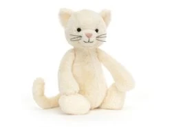 JELLYCAT BAS3KITN - Bashful Cream Kitten Medium - L: 9 Cm X L: 12 Cm X H: 31 Cm