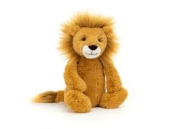 JELLYCAT BAS3LION - Peluche Bashful Lion Medium - L : 12 Cm X H: 31 Cm