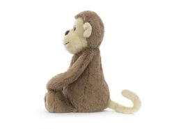 JELLYCAT BAS3MKN - Peluche Bashful Monkey Medium - L: 9 Cm X L : 12 Cm X H: 31 Cm -Touslesprix jellycat bas3mkn 1