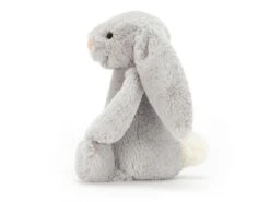 JELLYCAT BASS6BSN - Bashful Silver Bunny Small - L: 8 Cm X L: 9 Cm X H: 18 Cm -Touslesprix jellycat bass6bsn 2