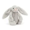 JELLYCAT BASS6BSNN - Bashful Silver Bunny Small - L: 8 Cm X L: 9 Cm X H: 18 Cm