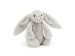JELLYCAT BASS6BSNN - Bashful Silver Bunny Small - L: 8 Cm X L: 9 Cm X H: 18 Cm