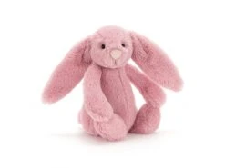 JELLYCAT BASS6BTP - Peluche Bashful Tulip Bunny Small - L: 8 Cm X L : 9 Cm X H: 18 Cm