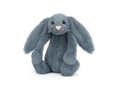 JELLYCAT BASS6DUSKBN - Bashful Dusky Blue Bunny Small - L: 8 Cm X L: 9 Cm X H: 18 Cm