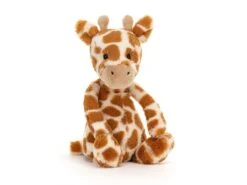 JELLYCAT BASS6GS - Peluche Bashful Giraffe Small - L: 8 Cm X L : 9 Cm X H: 18 Cm