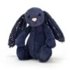 JELLYCAT BASS6SDN - Bashful Stardust Bunny Small - L: 8 Cm X L: 9 Cm X H: 18 Cm
