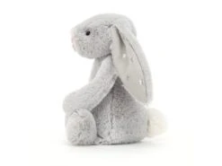 JELLYCAT BASS6SHIMN - Bashful Shimmer Bunny Small - L: 8 Cm X L: 9 Cm X H: 18 Cm -Touslesprix jellycat bass6shimn 1