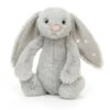 JELLYCAT BASS6SHIMN - Bashful Shimmer Bunny Small - L: 8 Cm X L: 9 Cm X H: 18 Cm -Touslesprix jellycat bass6shimn