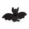 JELLYCAT BAT3BILN - Wrapabat Black - L: 5 Cm X L: 6 Cm X H: 16 Cm