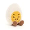 JELLYCAT BE6LAUN - Amuseable Boiled Egg Laughing - L: 4 Cm X L: 8 Cm X H: 14 Cm -Touslesprix jellycat be6laun