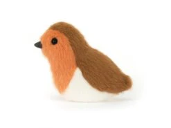 JELLYCAT BIR6RBN - Peluche Oiseau Rouge-gorge - L: 9 Cm X L : 7 Cm X H: 10 Cm -Touslesprix jellycat bir6rbn 1