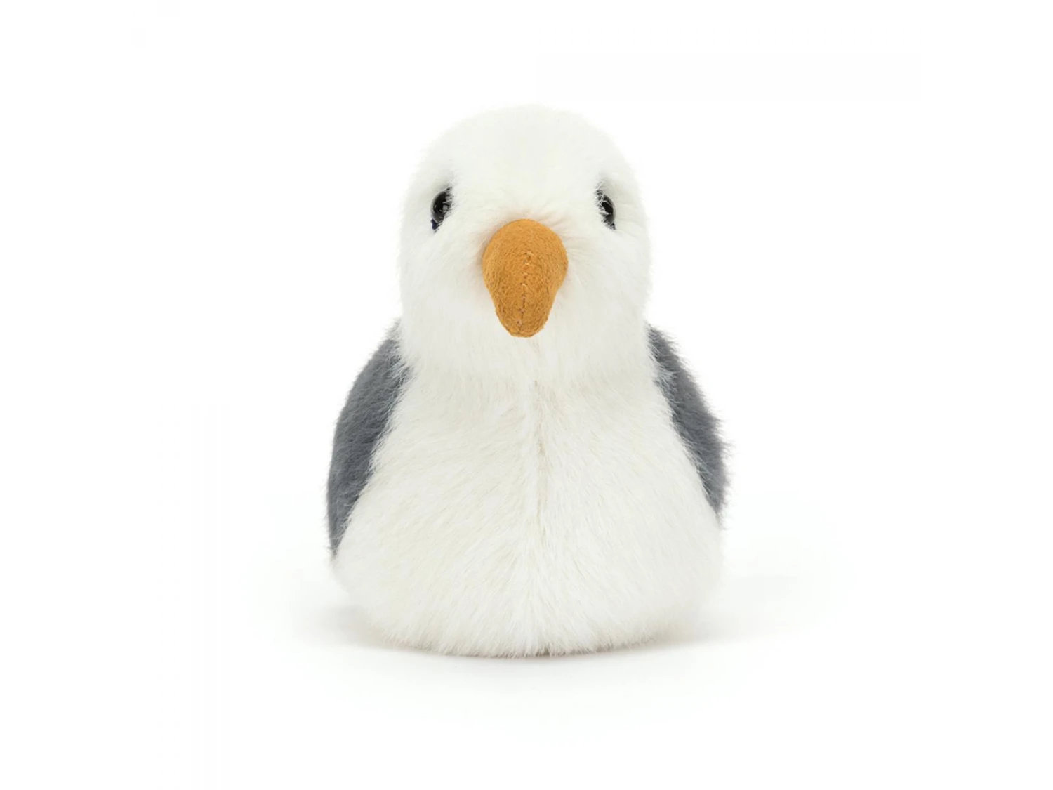 JELLYCAT BIR6SG - Birdling Seagull - H : 10 Cm X L : 7 Cm 4 JELLYCAT BIR6SG - Birdling Seagull - H : 10 Cm X L : 7 Cm – Image 2