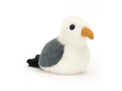 JELLYCAT BIR6SG - Birdling Seagull - H : 10 Cm X L : 7 Cm