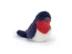 JELLYCAT BIR6SN - Birdling Swallow - L: 9 Cm X L: 7 Cm X H: 10 Cm