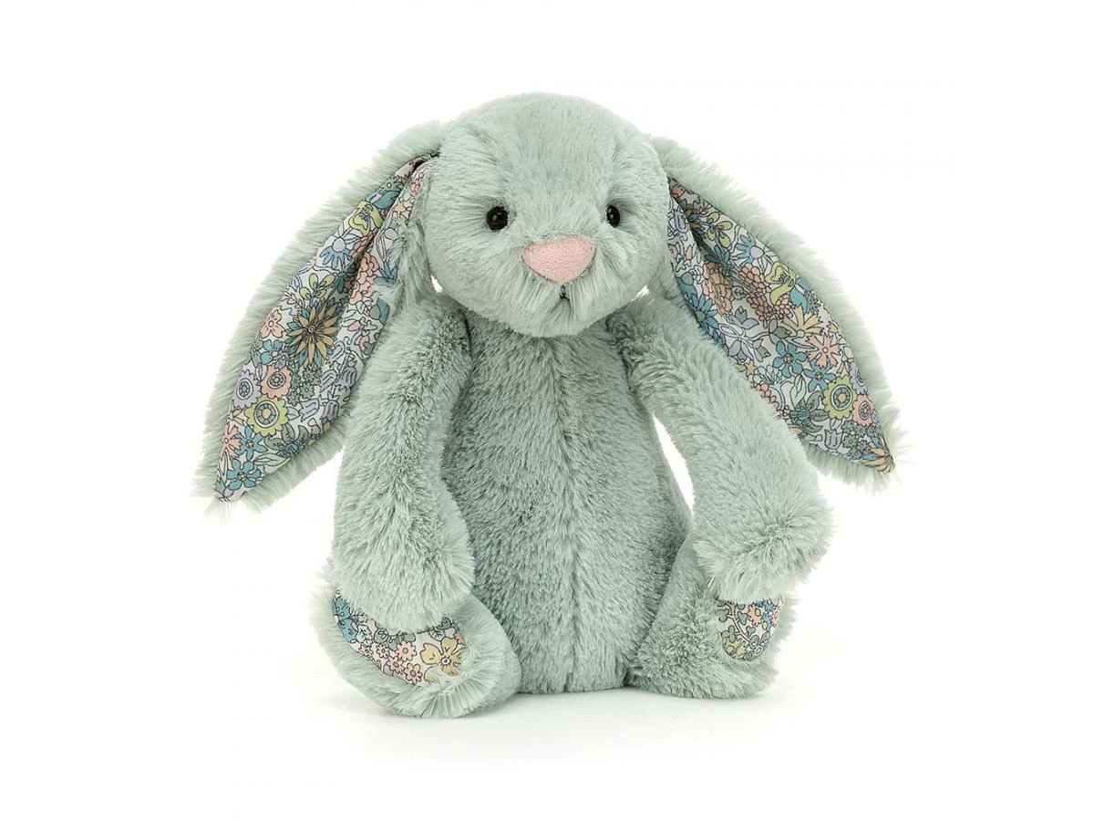 JELLYCAT BL6SG - Peluche Blossom Sage Bunny Small - L: 8 Cm X L : 9 Cm X H: 18 Cm 3 JELLYCAT BL6SG - Peluche Blossom Sage Bunny Small - L: 8 Cm X L : 9 Cm X H: 18 Cm