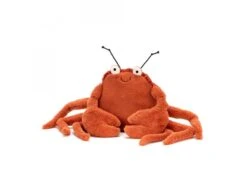JELLYCAT CC2C - Peluche Crispin Crab - L: 8 Cm X L : 20 Cm X H: 15 Cm