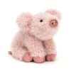 JELLYCAT CURV3P - Peluche Curvie Pig - L : 15 Cm X H: 24 Cm