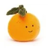 JELLYCAT FABF6O - Peluche Fabulous Fruit Orange - L : 10 Cm X H: 9 Cm