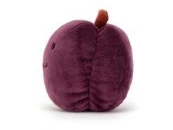 JELLYCAT FABF6P - Peluche Fabulous Fruit Plum - L: 5 Cm X L : 7 Cm X H: 6 Cm -Touslesprix jellycat fabf6p peluche fabulous fruit plum l 5 cm x l 7 cm x h 6 cm peluches plantes fleurs fruits et legumes