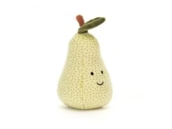 JELLYCAT FABF6PEAR - Peluche Fabulous Fruit Pear - L : 7 Cm X H: 11 Cm