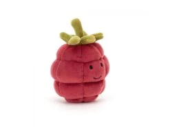 JELLYCAT FABF6R - Peluche Fabulous Fruit Raspberry - L : 8 Cm X H: 10 Cm