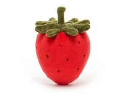 JELLYCAT FABF6S - Peluche Fabulous Fruit Strawberry - L : 7 Cm X H: 8 Cm -Touslesprix jellycat fabf6s 1