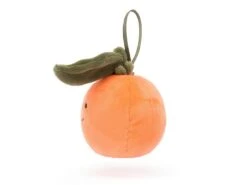 JELLYCAT FFH6CLEM - Festive Folly Clementine- H : 7 Cm X L : 8 Cm -Touslesprix jellycat ffh6clem 1