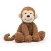 JELLYCAT FW6MK - Peluche Fuddlewuddle Monkey Medium - L: 8 Cm X L : 13 Cm X H: 23 Cm