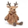 JELLYCAT GLAM3R - Glamour Reindeer - H : 44 Cm X L : 13 Cm
