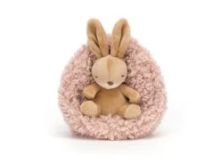 JELLYCAT HIB3B - Peluche Hibernating Bunny - L: 7 Cm X L : 12 Cm X H: 12 Cm -Touslesprix jellycat hib3b 1