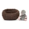 JELLYCAT HIB3MO - Hibernating Mole H : 13 Cm X L : 13 Cm X L :9 Cm -Touslesprix jellycat hib3mo
