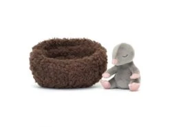 JELLYCAT HIB3MO - Hibernating Mole H : 13 Cm X L : 13 Cm X L :9 Cm