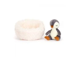 JELLYCAT HIB3P - Hibernating Penguin - Dimensions : L : 9 Cm X L : 13 Cm X H : 13 Cm
