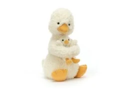 JELLYCAT HUD2D - Peluche Huddles Canard - L : 10 Cm X H: 24 Cm
