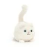 JELLYCAT KIC3C - Peluche Caboodle Chaton Crème - L: 12 Cm X L : 10 Cm X H: 10 Cm
