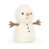 JELLYCAT L3SM - Little Snowman - H : 18 Cm X L : 10 Cm -Touslesprix jellycat l3sm little snowman h 18 cm x l 10 cm 1600