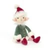 JELLYCAT LEF2E - Leffy Elf Medium - Dimensions : L : 8 Cm Xl : 10 Cm Xh : 34 Cm