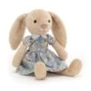 JELLYCAT LOT3BF - Peluche Lottie Bunny Floral - L: 6 Cm X L : 10 Cm X H: 27 Cm