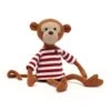 JELLYCAT MAD3M - Madison Monkey - L: 6 Cm X L: 6 Cm X H: 32 Cm -Touslesprix jellycat mad3m