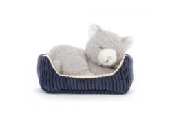 JELLYCAT NAP3NC - Napping Nipper Cat - L: 9 Cm X L: 14 Cm X H: 10 Cm -Touslesprix jellycat nap3nc napping nipper cat l 9 cm x l 14 cm x h 10 cm 1600 1