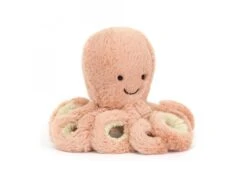 JELLYCAT ODB4OC - Peluche Odell Octopus Baby - L: 7 Cm X L : 7 Cm X H: 14 Cm