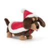 JELLYCAT OT3FSD - Winter Warmer Otto Sausage Dog - H : 15 Cm X L : 7 Cm -Touslesprix jellycat ot3fsd winter warmer otto sausage dog h 15 cm x l 7 cm jellycat 1600