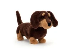 JELLYCAT OT3SDN - Otto Sausage Dog - L: 18 Cm X L: 9 Cm X H: 17 Cm